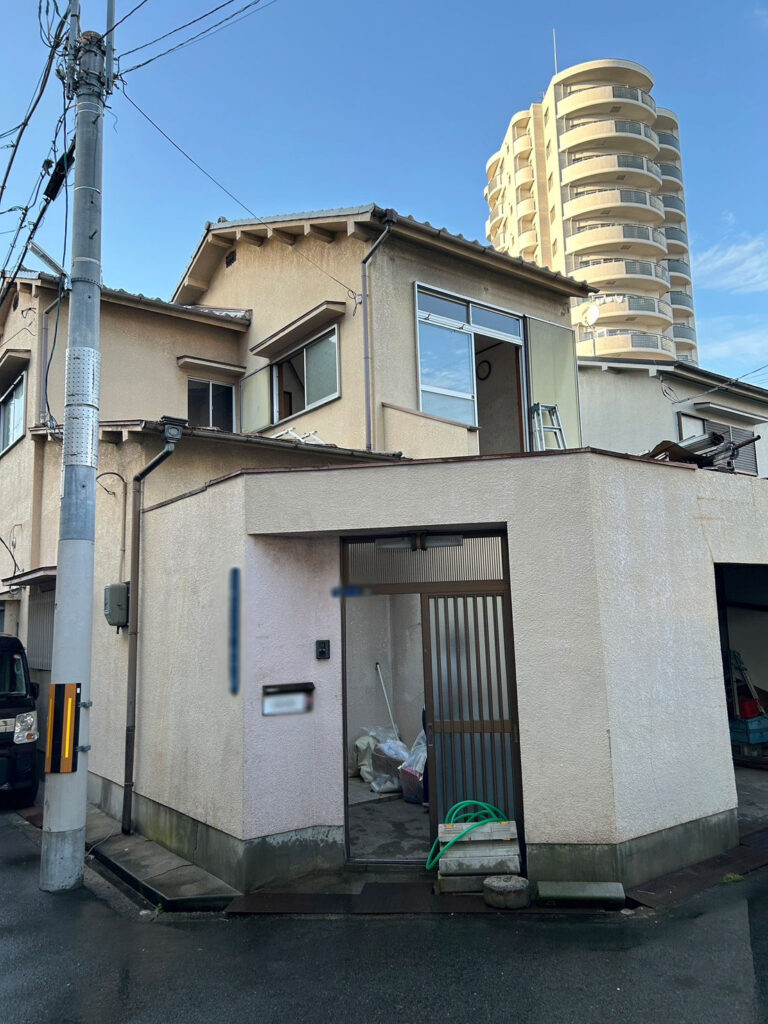 戸建て解体工事実績　大阪ビフォー